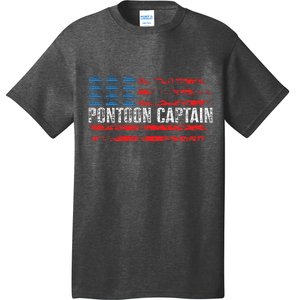 Boating Pontoon Captain 4th Of July Pontoon Boat T-Shirt