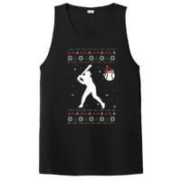 Baseball Player Christmas Cool Ugly X-Mas Pajama Boyss PosiCharge Competitor Tank