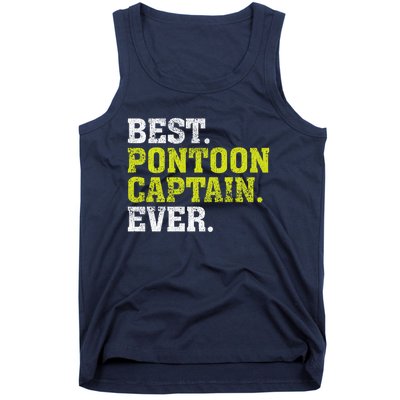 Best Pontoon Captain Ever | Pontoon Boat Tank Top