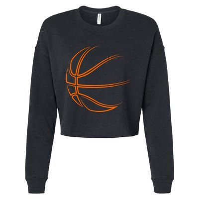 Basketball Player Cool Style Cropped Pullover Crew