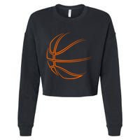 Basketball Player Cool Style Cropped Pullover Crew
