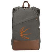 Basketball Player Cool Style Cotton Canvas Backpack