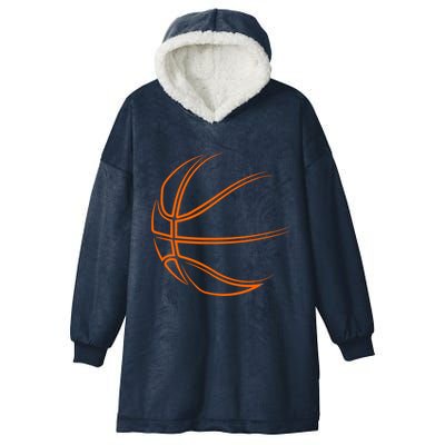 Basketball Player Cool Style Hooded Wearable Blanket