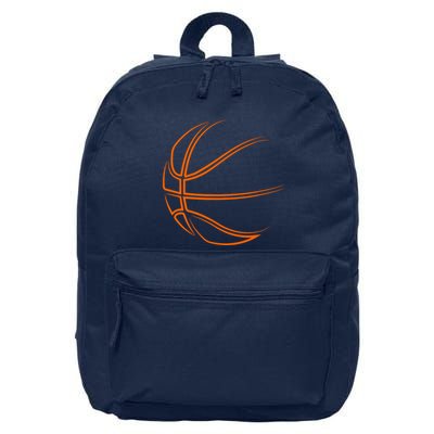 Basketball Player Cool Style 16 in Basic Backpack