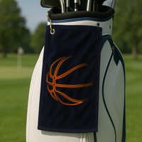 Basketball Player Cool Style Golf Towel
