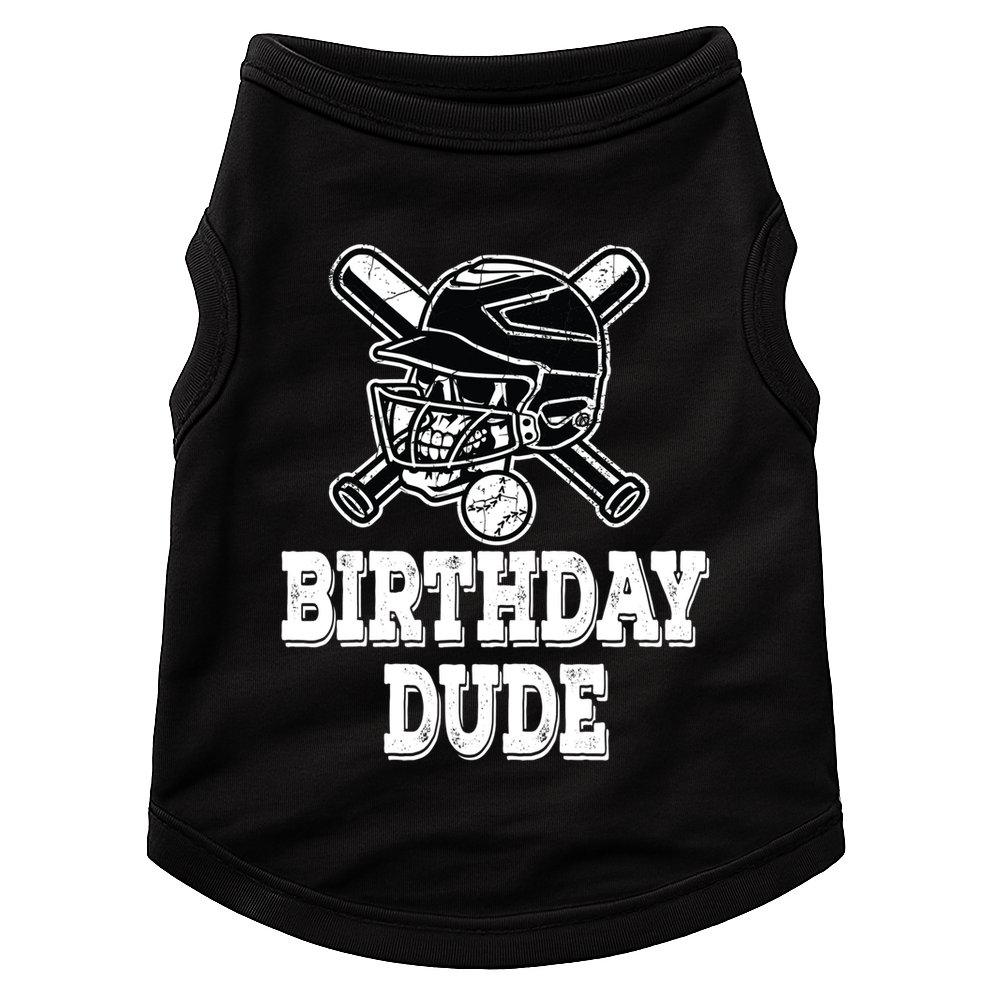 Baseball Pitcher Catcher Helmet Birthday Funny Gift Cool Gift Doggie Tank