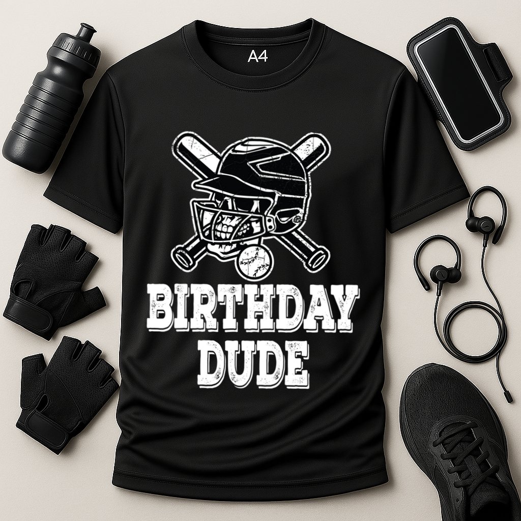 Baseball Pitcher Catcher Helmet Birthday Funny Gift Cool Gift Cooling Performance Crew T-Shirt