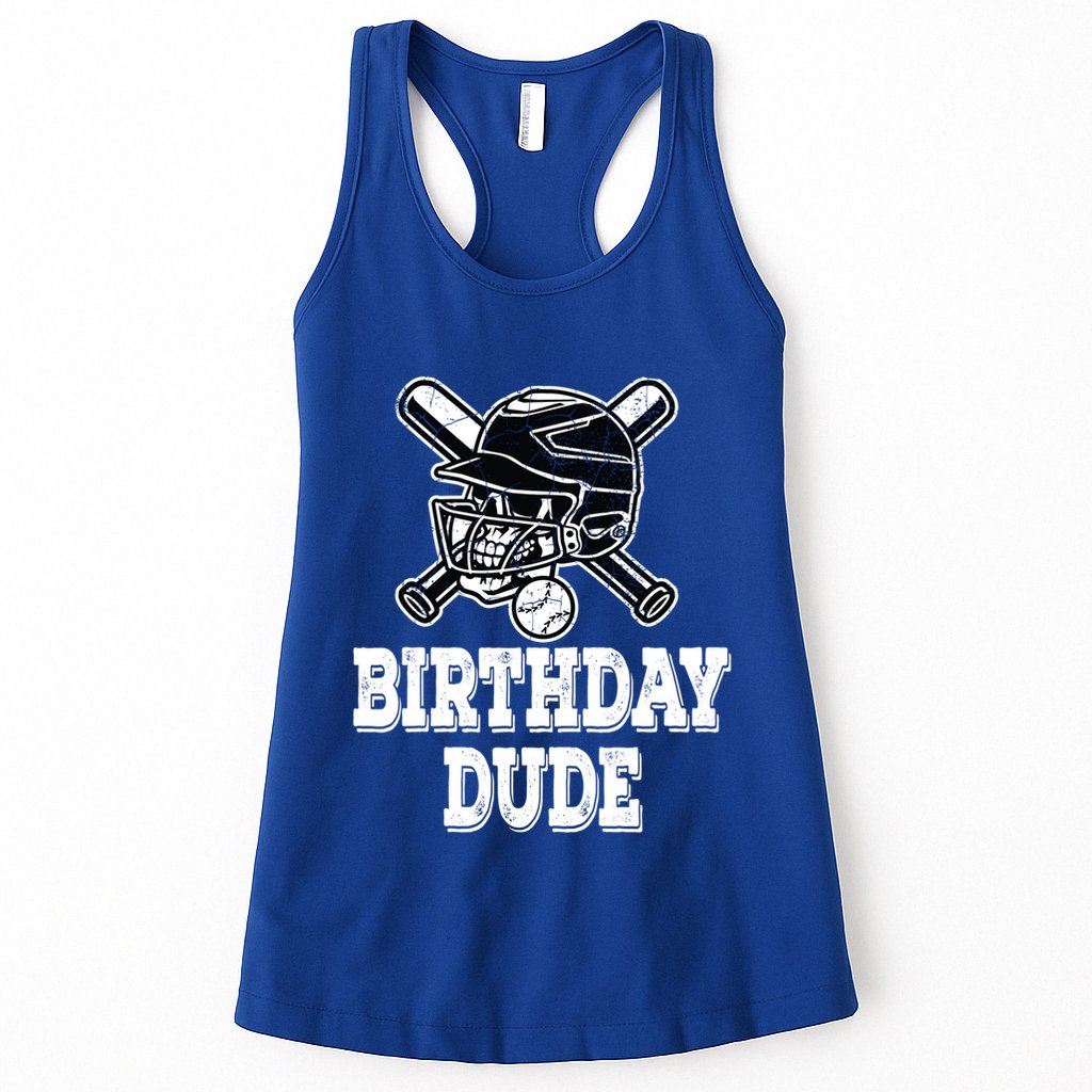Baseball Pitcher Catcher Helmet Birthday Funny Gift Cool Gift Womens Tank Top