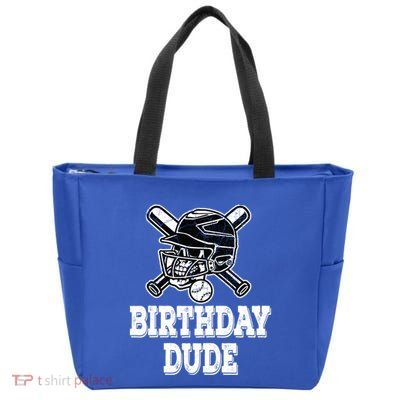 Baseball Pitcher Catcher Helmet Birthday Funny Gift Cool Gift Zip Tote Bag