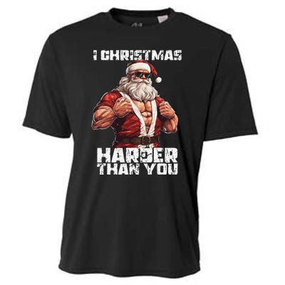 Bodybuilding Powerlifting Christmas Core Workout Iron Mass Cooling Performance Crew T-Shirt