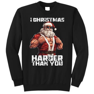 Bodybuilding Powerlifting Christmas Core Workout Iron Mass Sweatshirt