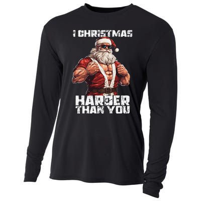 Bodybuilding Powerlifting Christmas Core Workout Iron Mass Cooling Performance Long Sleeve Crew