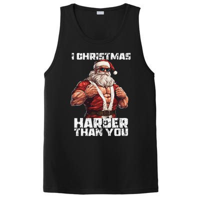 Bodybuilding Powerlifting Christmas Core Workout Iron Mass PosiCharge Competitor Tank