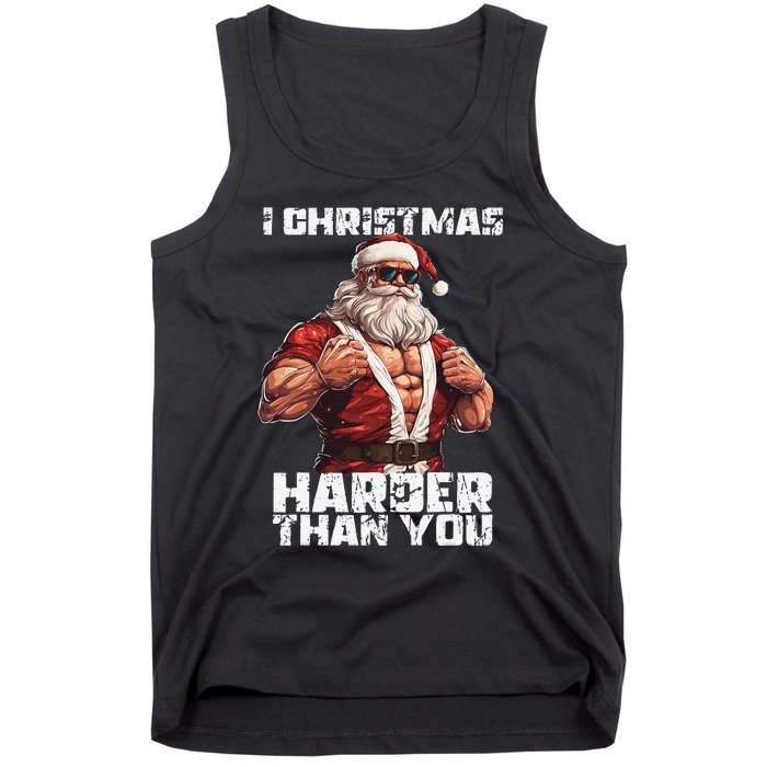 Bodybuilding Powerlifting Christmas Core Workout Iron Mass Tank Top