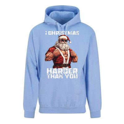 Bodybuilding Powerlifting Christmas Core Workout Iron Mass Unisex Surf Hoodie