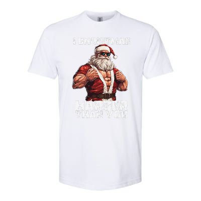 Bodybuilding Powerlifting Christmas Core Workout Iron Mass Softstyle CVC T-Shirt