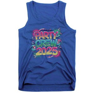 Bright Party Crew 2025 Festive New YearS Eve Group Outfit Gift Tank Top