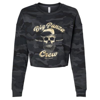 Big Panza Crew Chingon Cropped Pullover Crew