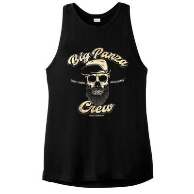 Big Panza Crew Chingon Ladies PosiCharge Tri-Blend Wicking Tank