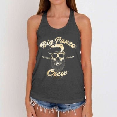 Big Panza Crew Chingon Women's Knotted Racerback Tank