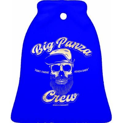 Big Panza Crew Chingon Ceramic Bell Ornament