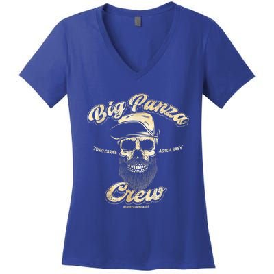 Big Panza Crew Chingon Women's V-Neck T-Shirt