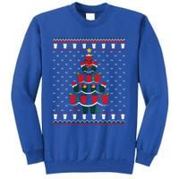 Beer Pong Christmas Tree Ugly Xmas Sweater Cute Gift Tall Sweatshirt