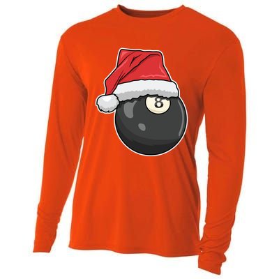 Billiards Player Christmas Costume Pool Funny Gift Cooling Performance Long Sleeve Crew