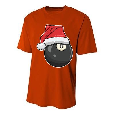 Billiards Player Christmas Costume Pool Funny Gift Performance Sprint T-Shirt