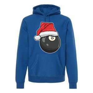 Billiards Player Christmas Costume Pool Funny Gift Premium Hoodie