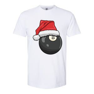 Billiards Player Christmas Costume Pool Funny Gift Softstyle CVC T-Shirt