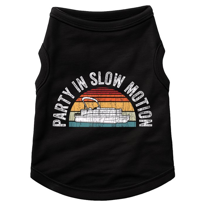 Best Pontoon Captain Boat Party In Slow Motion Doggie Tank