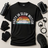 Best Pontoon Captain Boat Party In Slow Motion Performance Shirt