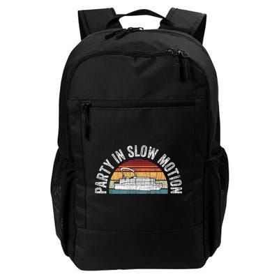 Best Pontoon Captain Boat Party In Slow Motion Backpack
