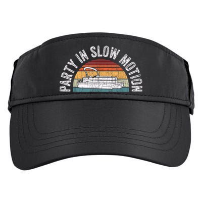 Best Pontoon Captain Boat Party In Slow Motion Adult Drive Performance Visor