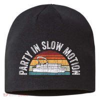 Best Pontoon Captain Boat Party In Slow Motion Sustainable Beanie