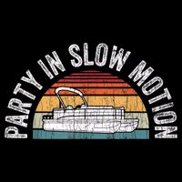 Best Pontoon Captain Boat Party In Slow Motion 16 in Basic Backpack