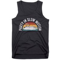 Best Pontoon Captain Boat Party In Slow Motion Tank Top