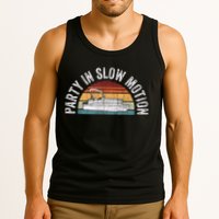 Best Pontoon Captain Boat Party In Slow Motion Tank Top