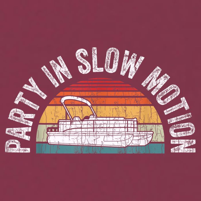 Best Pontoon Captain Boat Party In Slow Motion 16oz Travel Tumbler