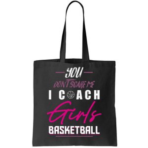 Basketball Player Coach Team Funny Baller Girl Trainor Tote Bag