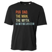 Best Pug Dad Ever Gifts Dog Animal Lovers Man Myth Cute Cooling Performance Crew T-Shirt