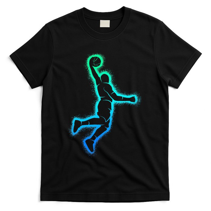 Basketball Player Dunking Basketball T-Shirt