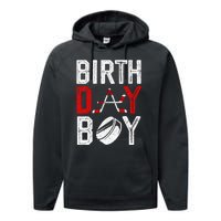 Birthday Party Decorations Hockey Winter Sports Fans Performance Fleece Hoodie