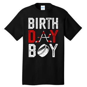 Birthday Party Decorations Hockey Winter Sports Fans Tall T-Shirt