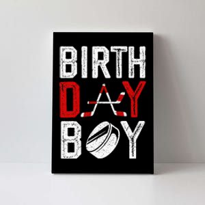 Birthday Party Decorations Hockey Winter Sports Fans Canvas