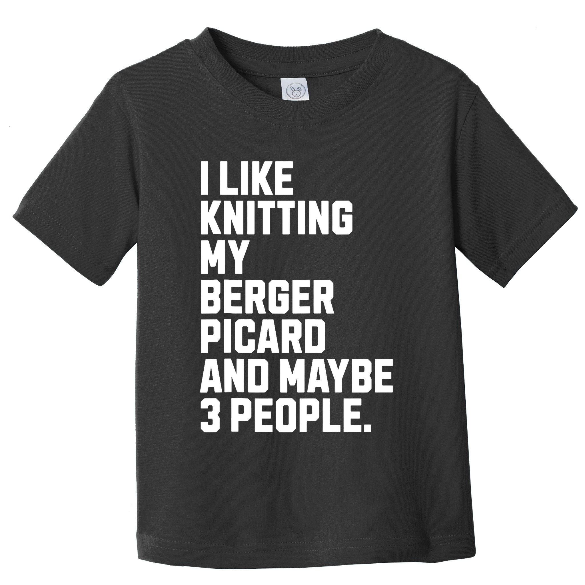 Berger Picard Dog Owner Knitting Lover Funny Knitter Toddler T-Shirt