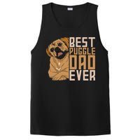 Best Puggle Dad Ever Cute Animal Dog Owner Puggle PosiCharge Competitor Tank