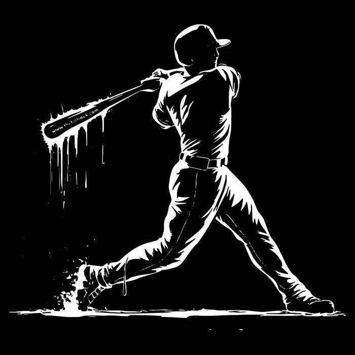Baseball Player Drip Cooling Performance Crew T-Shirt