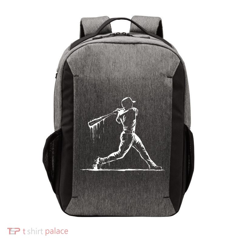 Baseball Player Drip Vector Backpack